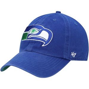 Men's '47 Royal Seattle Seahawks Franchise Fitted Hat